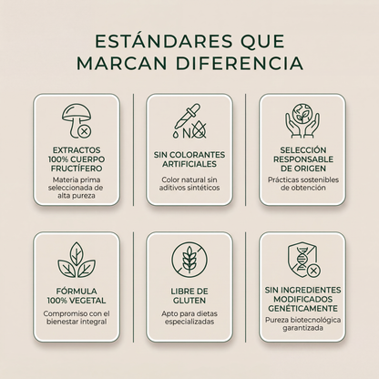 Axon - Gomitas de hongos adaptógenos